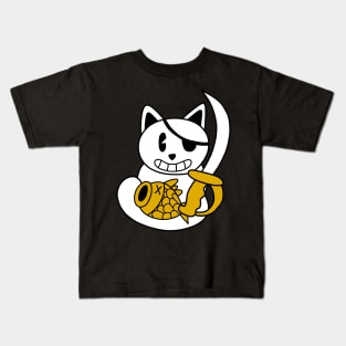 Pirate Cat's Sword Kids T-Shirt